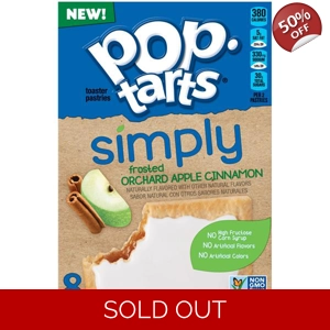 Pop Tarts Frosted Orchard Apple Cinnamon 8-Pack 384g